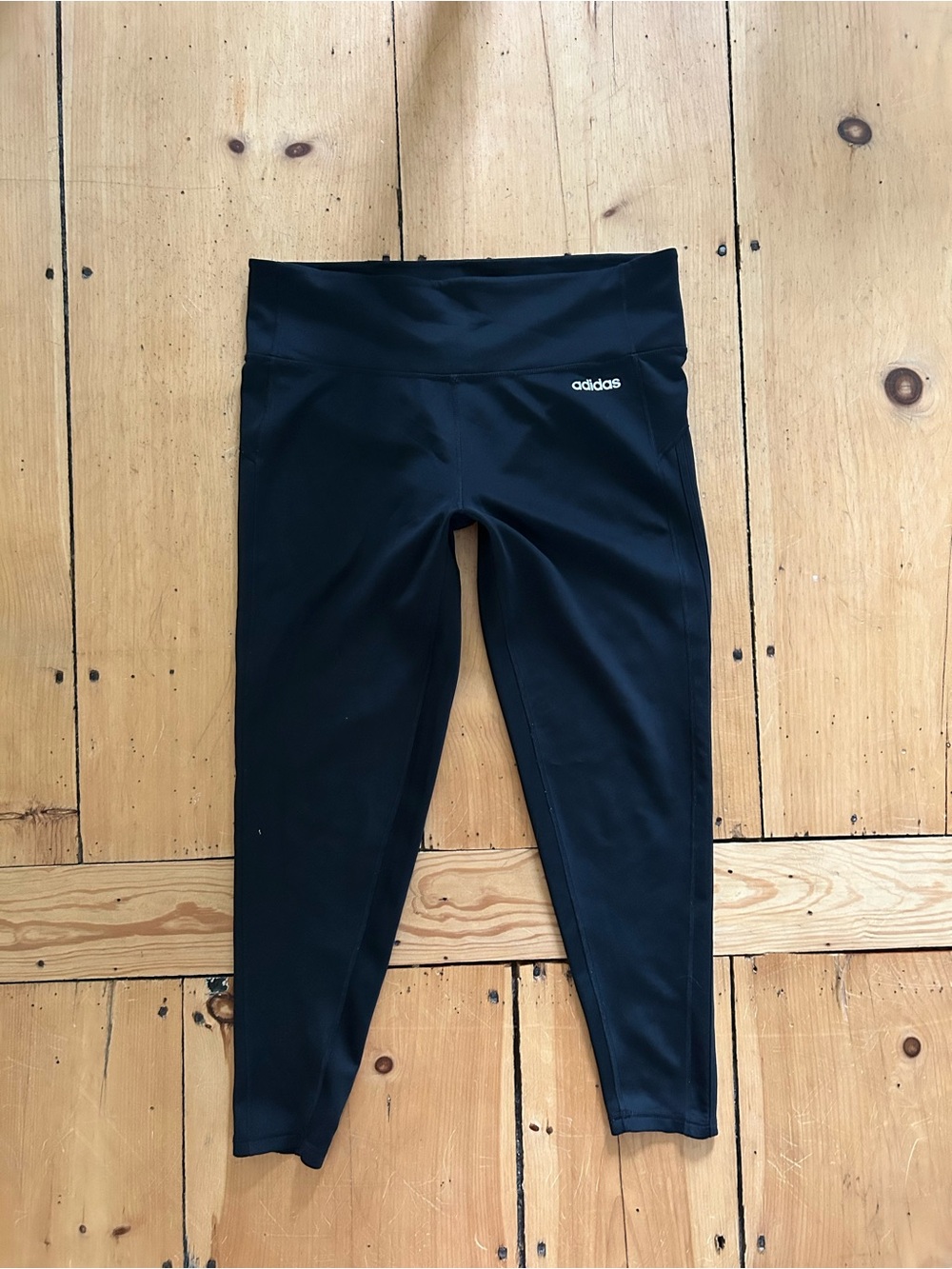 adidas Black Performance Climacool XL Athletic Leggings